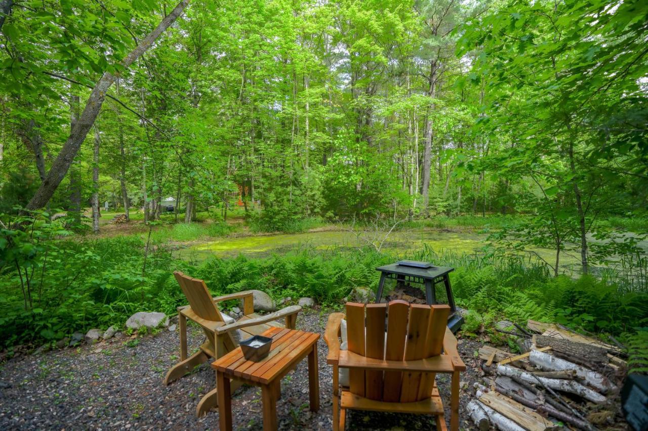 Vintage Wild West Tiny Hotel In The Woods! Pine City Luaran gambar