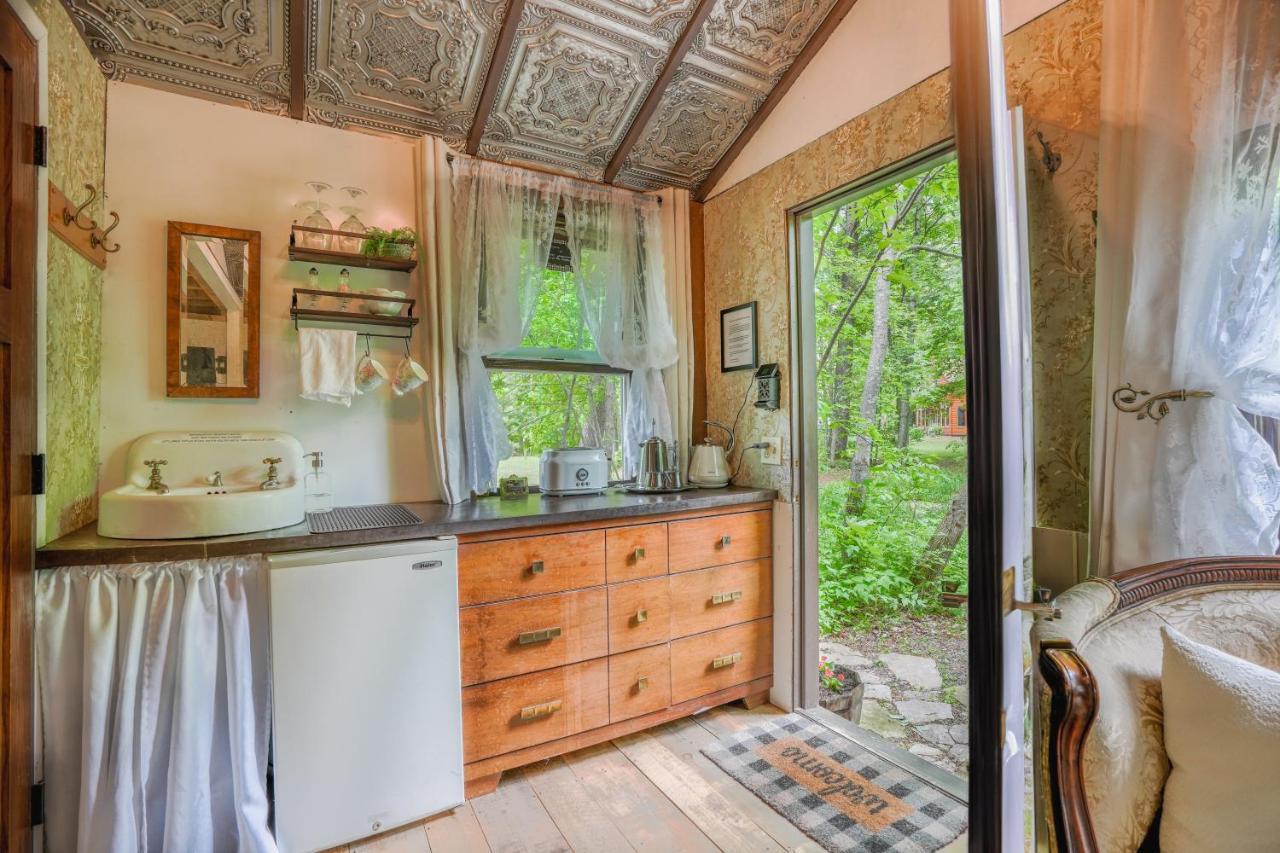 Vintage Wild West Tiny Hotel In The Woods! Pine City Luaran gambar