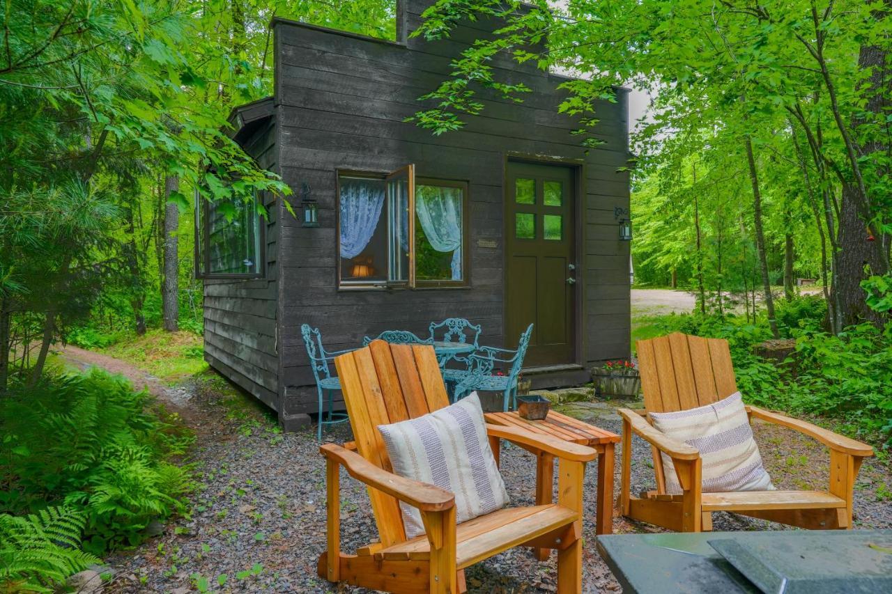 Vintage Wild West Tiny Hotel In The Woods! Pine City Luaran gambar